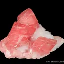 Rhodochrosite on Quartz - image 3