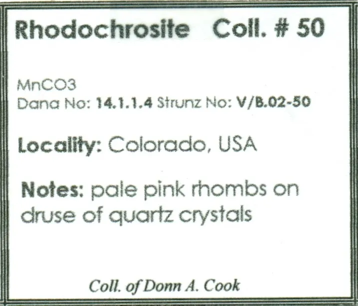 Rhodochrosite on Quartz - image 5