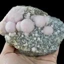 Rhodochrosite on Quartz - image 7