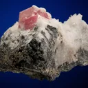 Rhodochrosite on Quartz - image 4