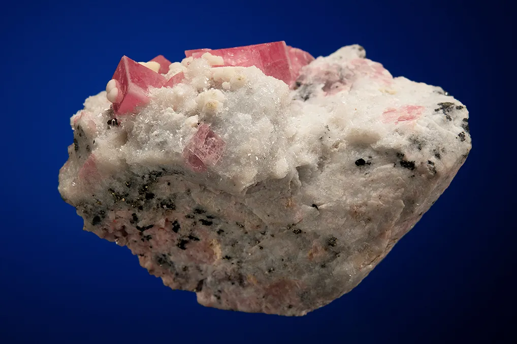 Rhodochrosite on Quartz - image 2