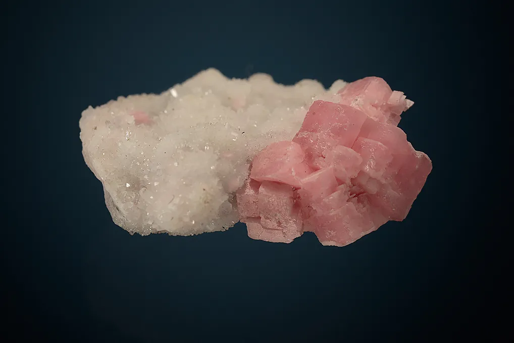 Rhodochrosite on Quartz - image 3