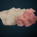 Rhodochrosite on Quartz - image 3