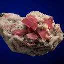 Rhodochrosite on Quartz - image 1
