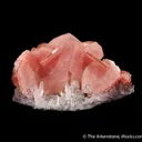 Rhodochrosite on Quartz - image 3