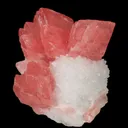 Rhodochrosite on Quartz - image 1