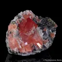 Rhodochrosite on Quartz and Tetrahedrite - image 7