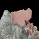 Rhodochrosite on Quartz - image 4