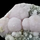 Rhodochrosite on Quartz - image 2