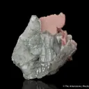 Rhodochrosite on Quartz - image 1
