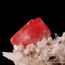 Rhodochrosite on Quartz - image 4