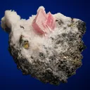 Rhodochrosite on Quartz - image 3