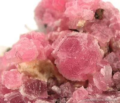 Rhodochrosite on Quartz on Sphalerite - image 2