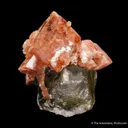 Rhodochrosite on Sphalerite - image 1