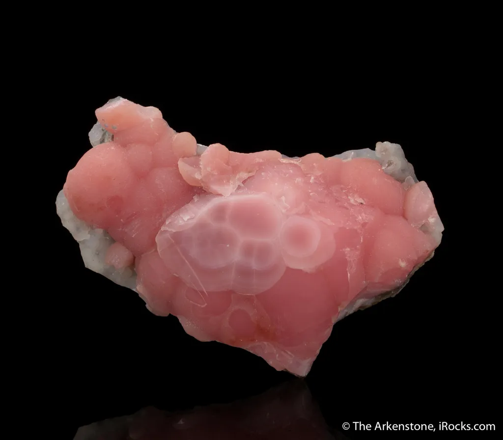 Rhodochrosite (partially polished) image