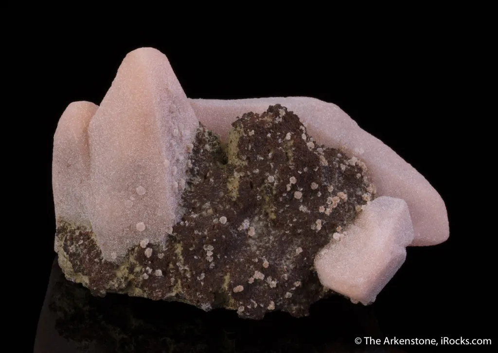 Rhodochrosite ps. Calcite image