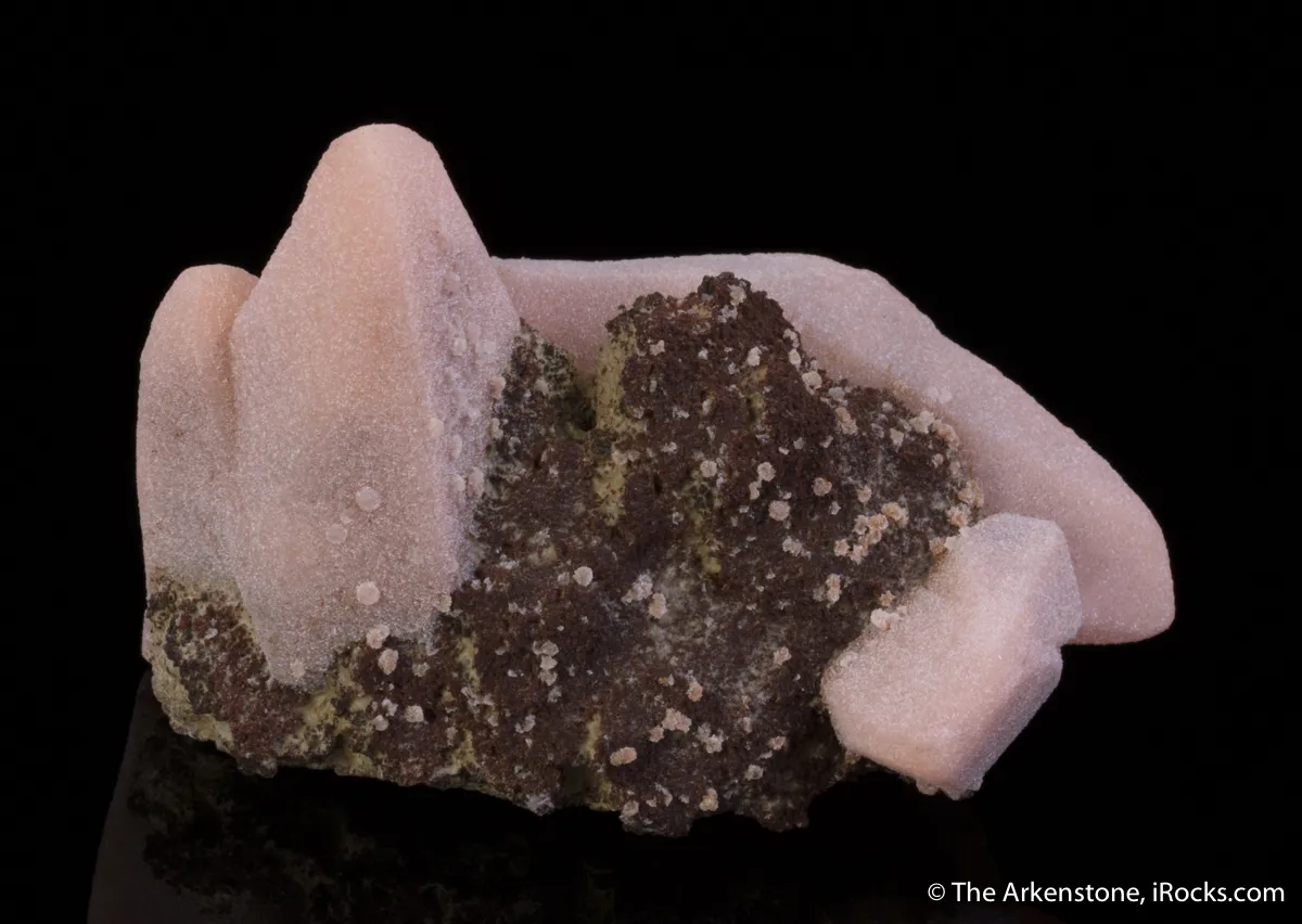 Rhodochrosite ps. Calcite - image 1