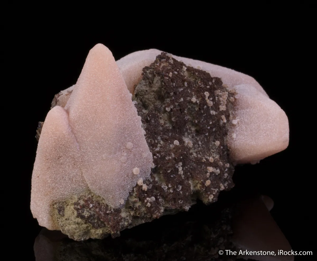 Rhodochrosite ps. Calcite - image 3