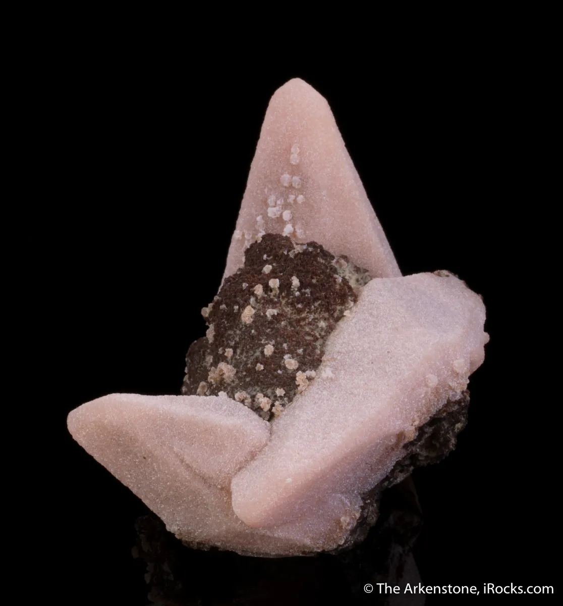 Rhodochrosite ps. Calcite - image 6