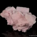 Rhodochrosite ps. Calcite, with Quartz - image 2