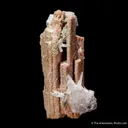 Rhodochrosite ps. Serandite, Natrolite - image 4