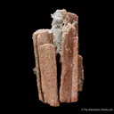 Rhodochrosite ps. Serandite, Natrolite - image 5