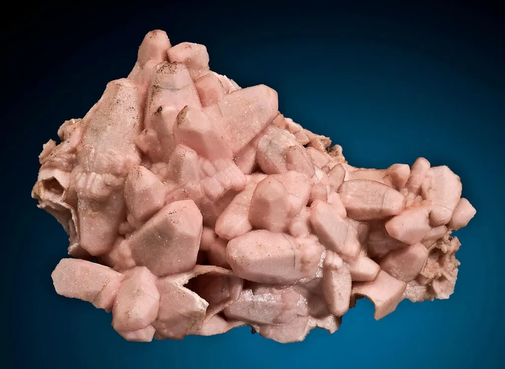 Rhodochrosite pseudomorphs after Calcite image