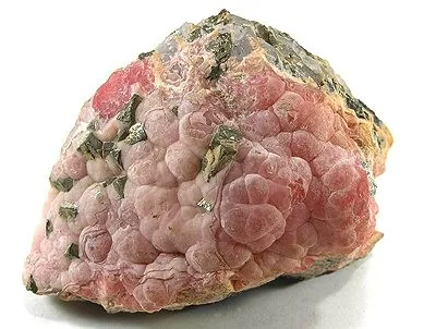 Rhodochrosite, Pyrite - image 1