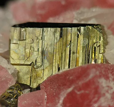 Rhodochrosite, Pyrite, Fluorite, Quartz - image 2