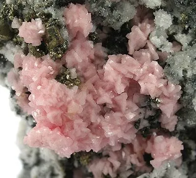 Rhodochrosite, Pyrite, Quartz - image 2