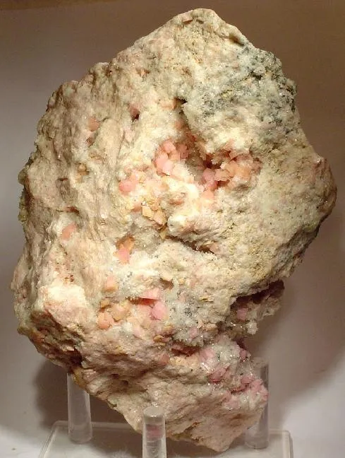 Rhodochrosite, Quartz image
