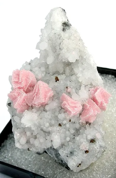 Rhodochrosite, Quartz image