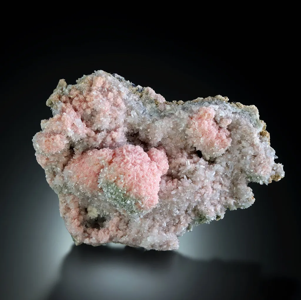 Rhodochrosite & Quartz - image 2