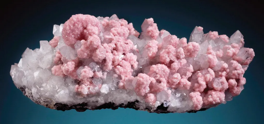 Rhodochrosite, Quartz - image 1