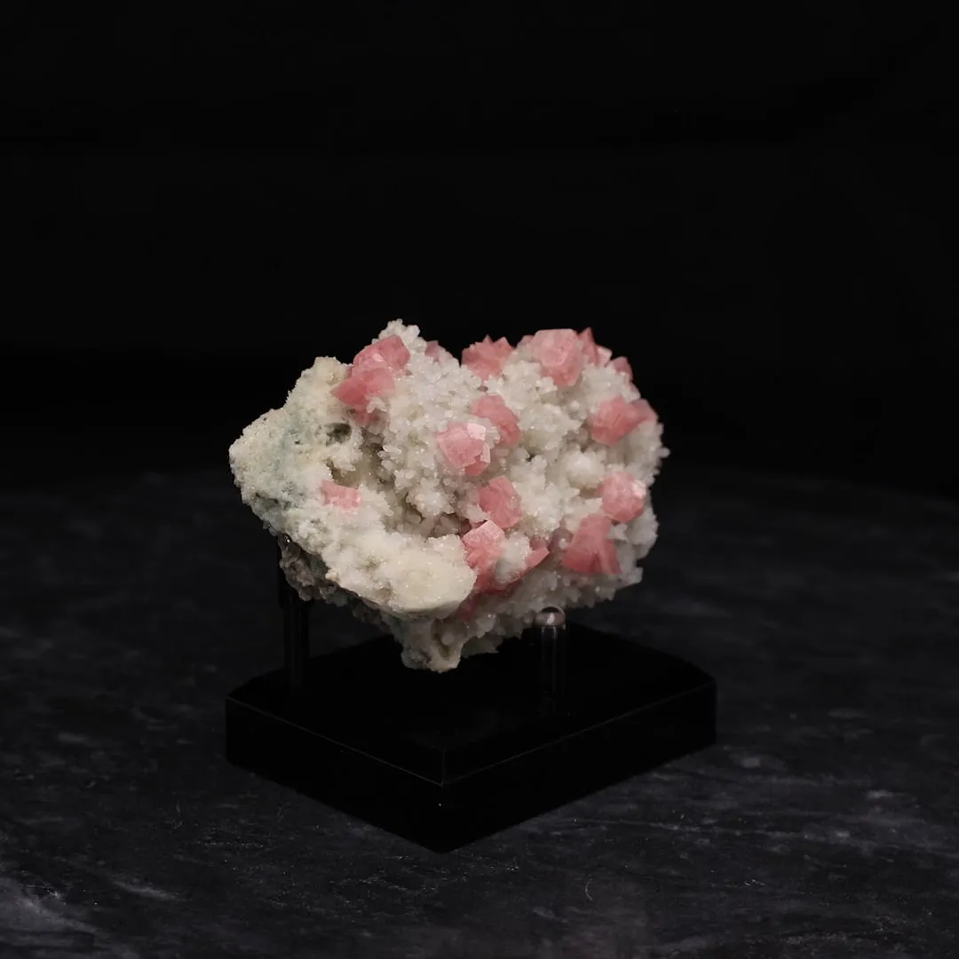 Rhodochrosite,  Quartz - image 2