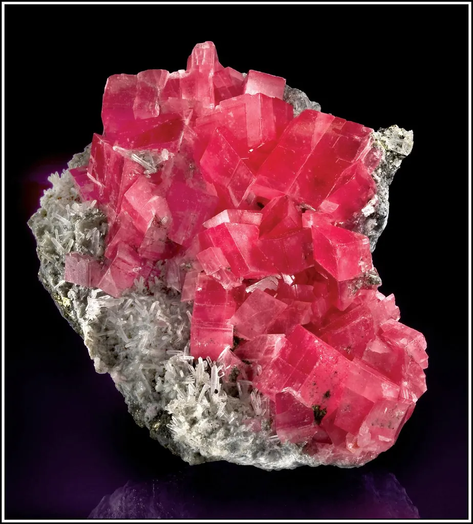 Rhodochrosite, Quartz image