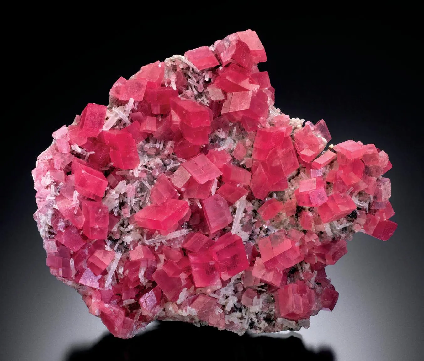 Rhodochrosite, Quartz - image 1