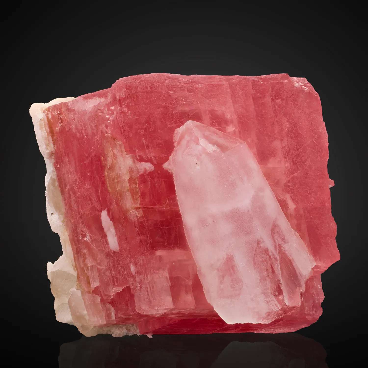 Rhodochrosite, Quartz - image 1