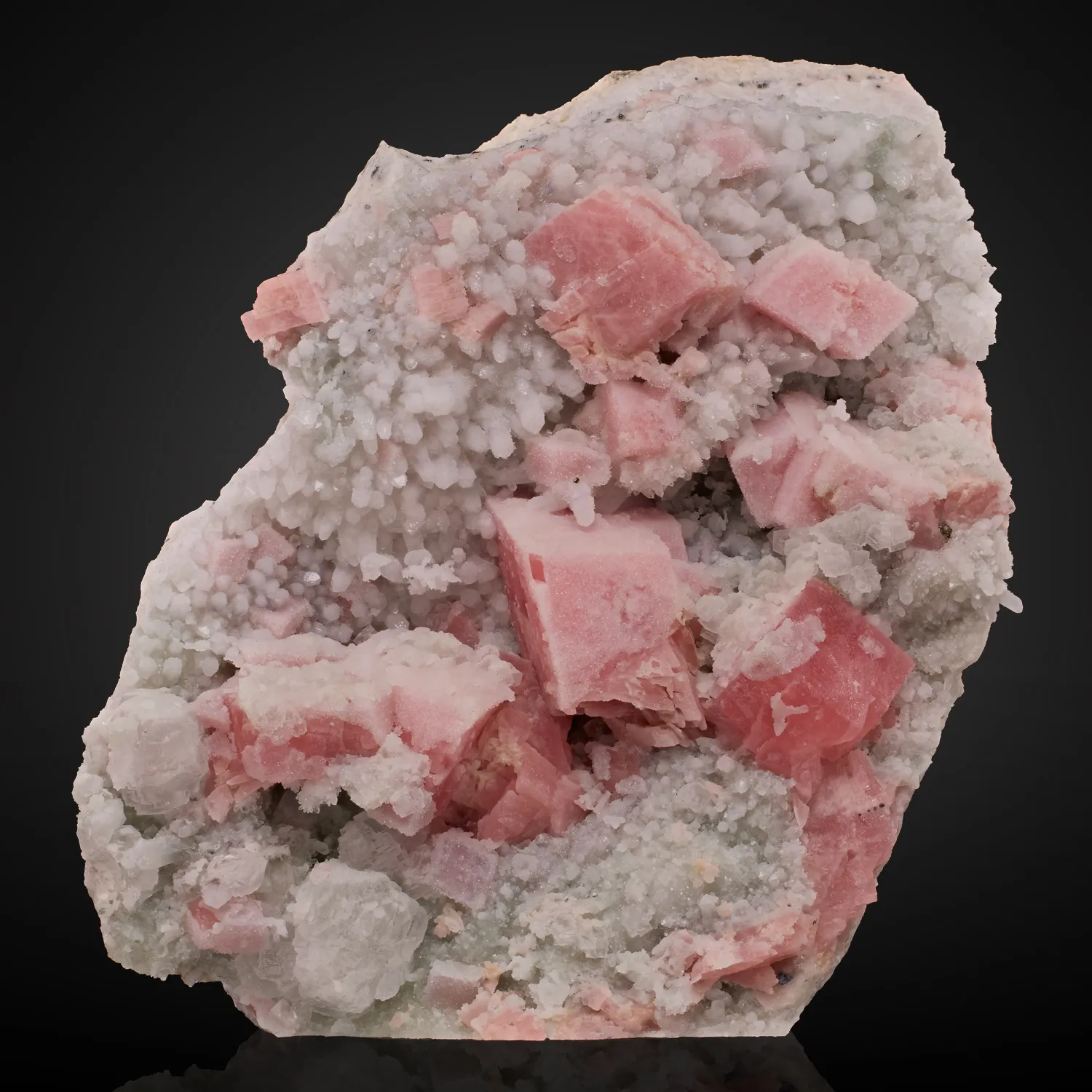 Rhodochrosite, Quartz - image 1