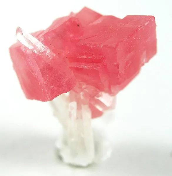 Rhodochrosite, Quartz image