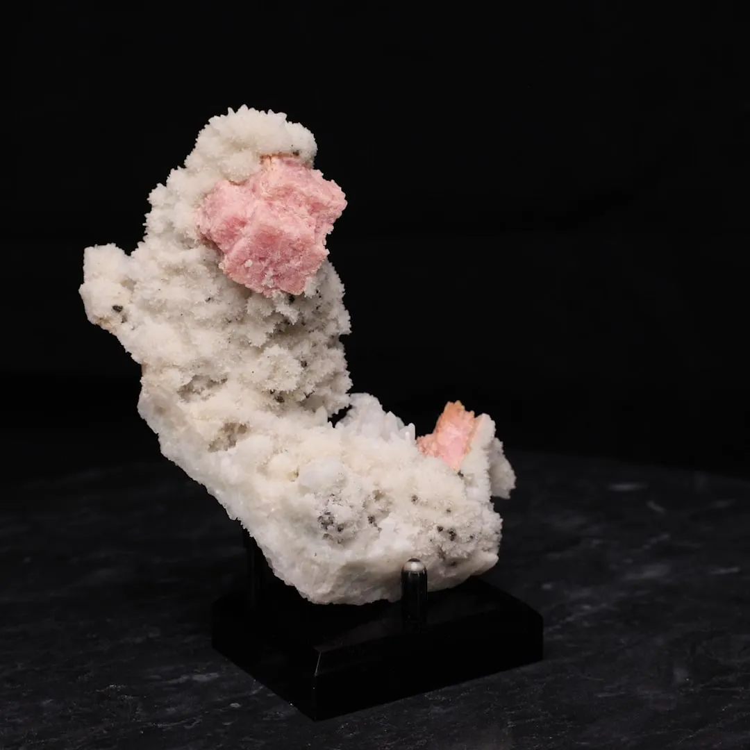 Rhodochrosite, Quartz - image 2