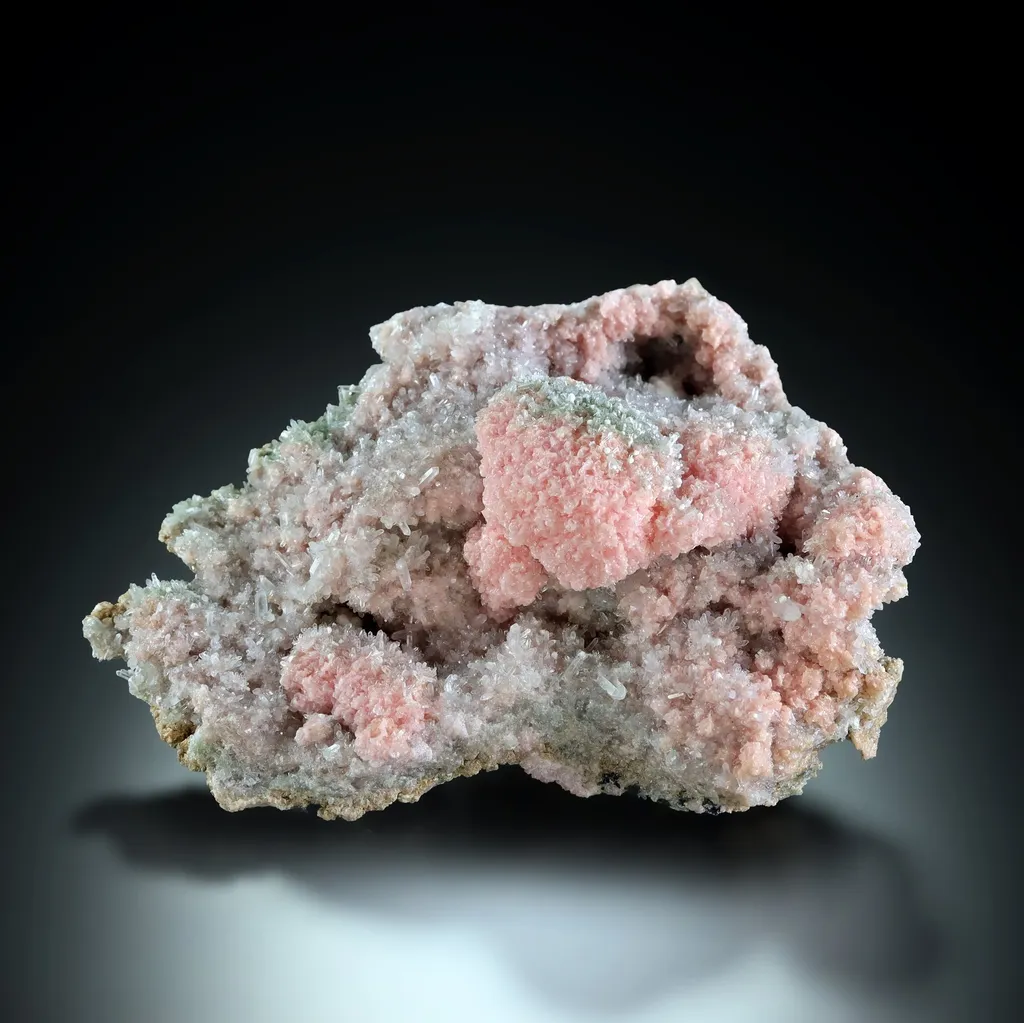Rhodochrosite & Quartz - image 3