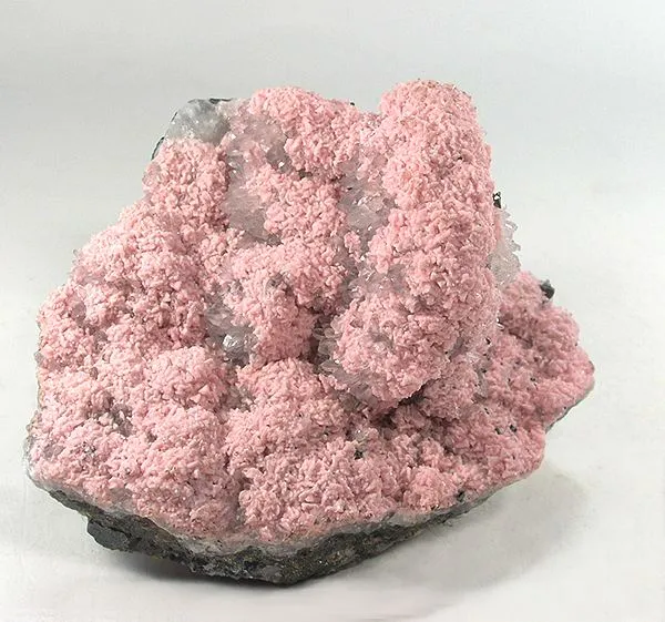 Rhodochrosite, Quartz image