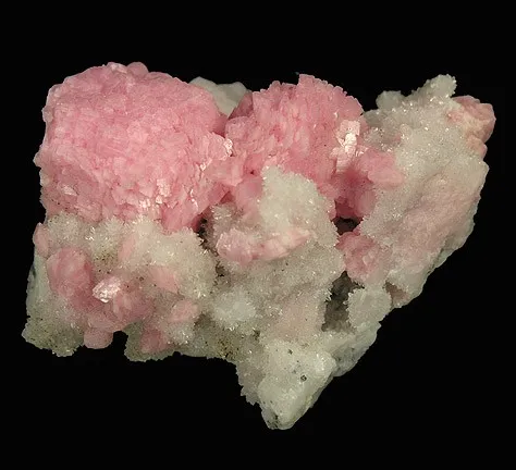 Rhodochrosite, Quartz - image 1