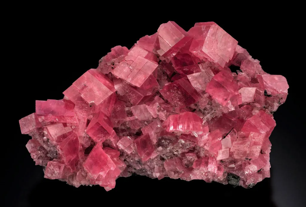 Rhodochrosite, Quartz image