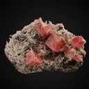 Rhodochrosite, Quartz - image 1