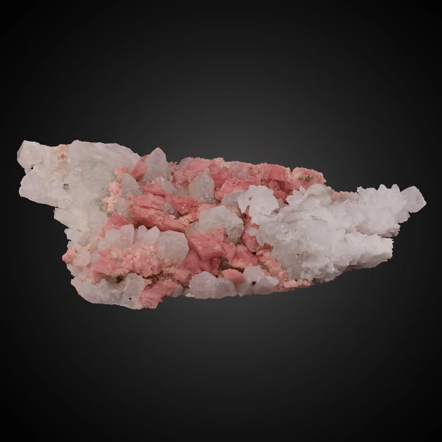 Rhodochrosite, Quartz - image 1