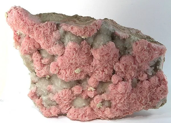 Rhodochrosite, Quartz image
