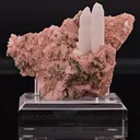 Rhodochrosite, Quartz - image 2