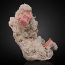 Rhodochrosite, Quartz - image 1